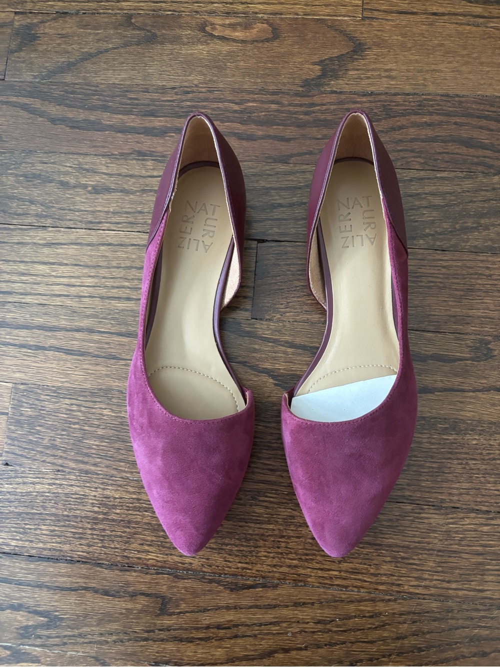 NWOT Naturalizer Wine Burgundy Narrow Flats
